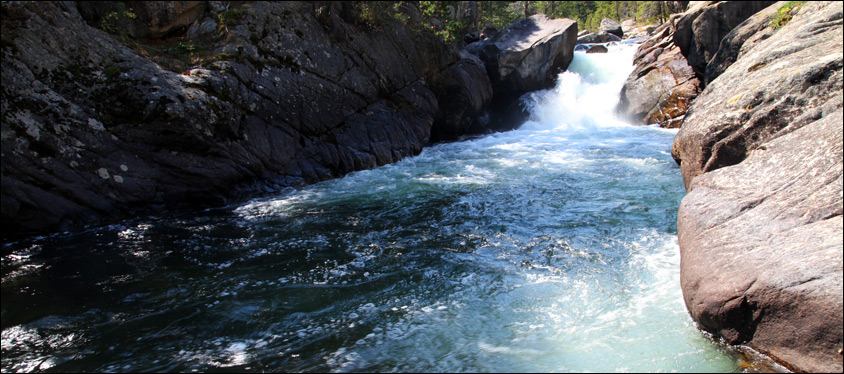 Stillwater River in the Absaroka Beartooth Wilderness