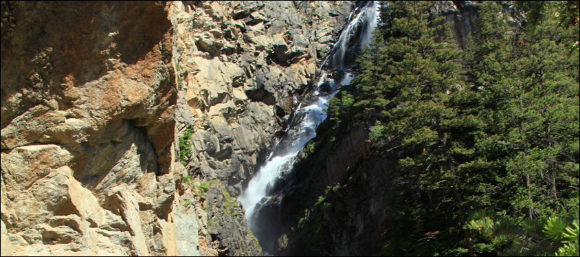 Woodbine Falls Absaroka Beartooth Wilderness